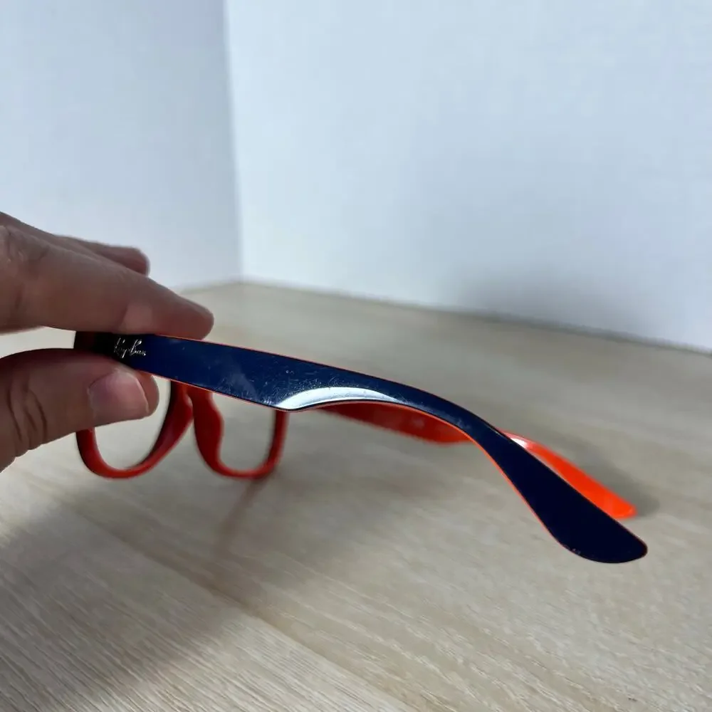 Ray-Ban RJ9052S 178/80 Youth Sunglasses Blue Orange FRAMES ONLY 47-15-125
